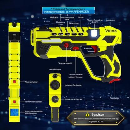 Laser Tag 4er Set Spielzeug